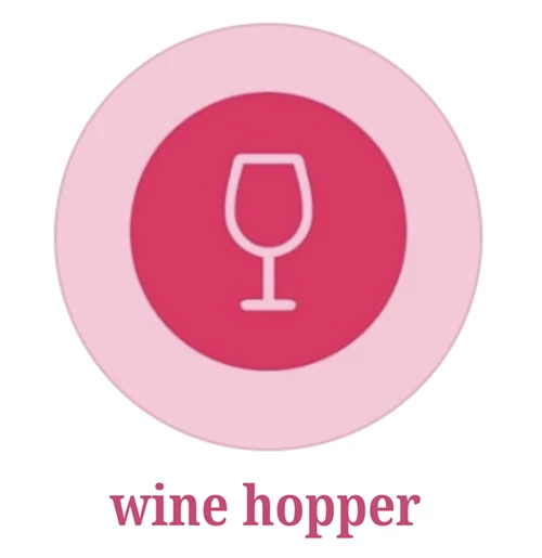 wine hopper tour logo